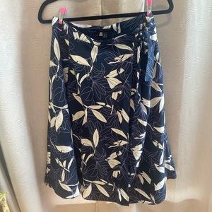 Banana Republic faux wrap skirt